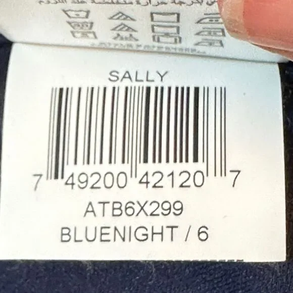 Max & Cleo Navy Blue Floral Dress - Picture 13 of 14